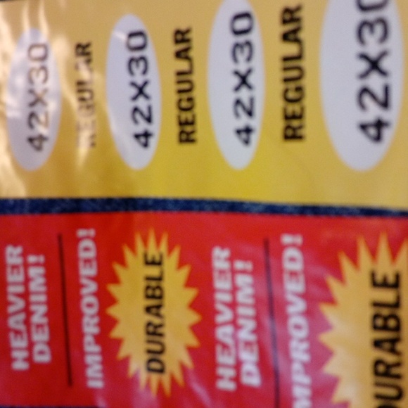 🎇🎉🎇NWT Rustler Jeans 42 x 30🌟🎉💥 - Picture 2 of 6